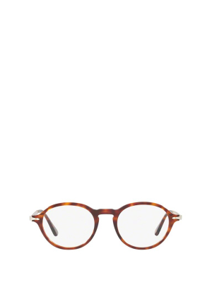 Persol Calligrapher Round Frame Glasses