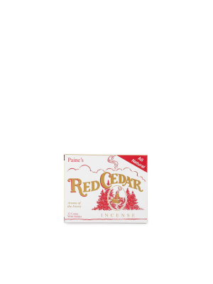 Cedar Cone Incense (box Of 32)