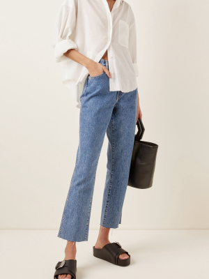 Oversized Cotton Poplin Shirt