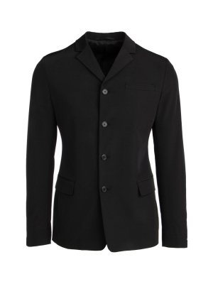 Prada Single Breasted Techno Stretch Jacket