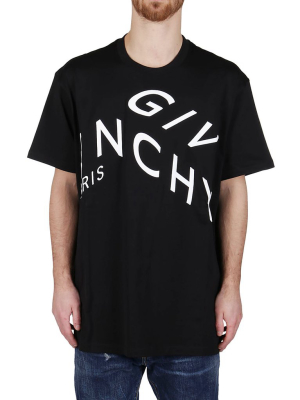 Givenchy Refracted Embroidered Oversized T-shirt