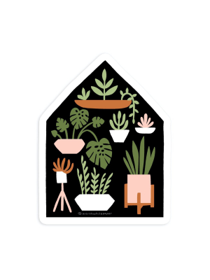 Worthwhile Paper Houseplants Die Cut Sticker