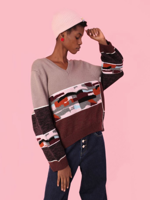 Simeon Jumper Colourblock