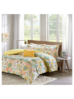 Eva Medallion Comforter Set