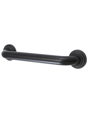 12" Milano Decorative Grab Bar - Kingston Brass