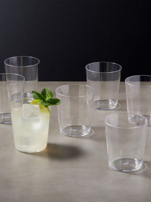 Chill Acrylic Double Old-fashioned Glass Set Of 8