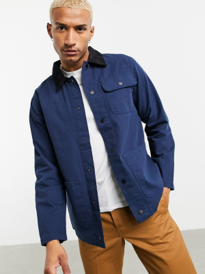 Vans Drill Chore Jacket In Navy