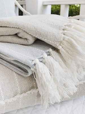 Pom Pom At Home Henley Throw