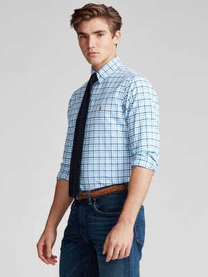 Plaid Oxford Shirt