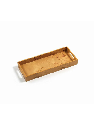 Burlwood Bar Tray