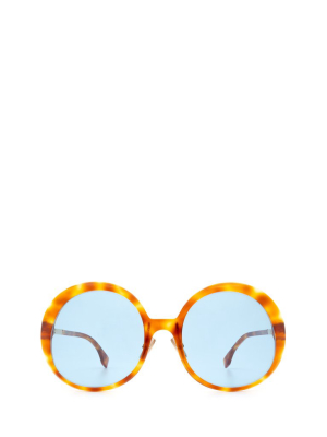 Fendi Eyewear Round Frame Sunglasses