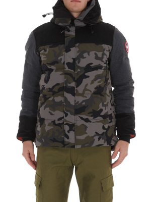 Junya Watanabe Man X Canada Goose Camouflage Padded Jacket