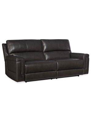 Gable Leather Power Motion Sofa