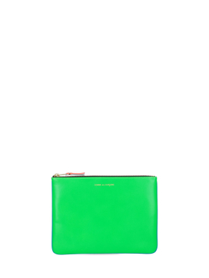 Comme Des Garçons Wallet Super Fluo Wallet