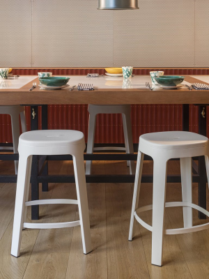 Ombra Bar + Counter Stool: Stackable