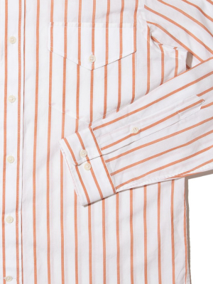 Cs-1 Shirt - Rust Stripe