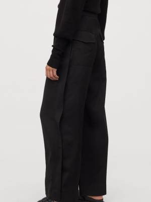 Wide-cut Pants