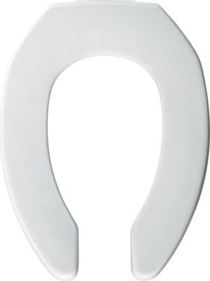 Bemis 3l2155ct Duraguard Elongated Toilet Seat With 3" Risers