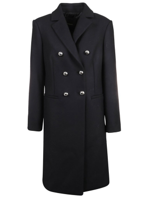 Pinko Double-breasted Tailored Coat