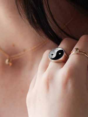 Yin Yang Best Friend Ring