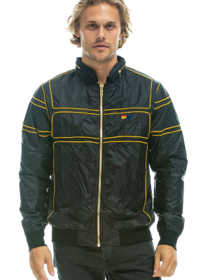 Men's Racer Jacket - Black