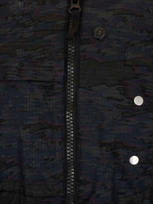 Stone Island Shadow Project Ripstop Devorè Bomber Jacket