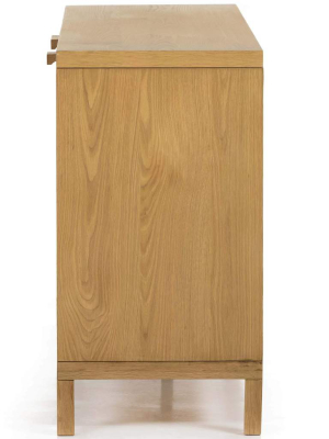 Allegra Sideboard, Honey Oak