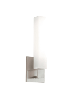 Livingston 1 Light Bath Bracket Satin Nickel