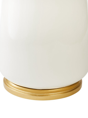 Hattie Table Lamp In White