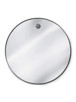 Hanging Circular Mirror (steel)