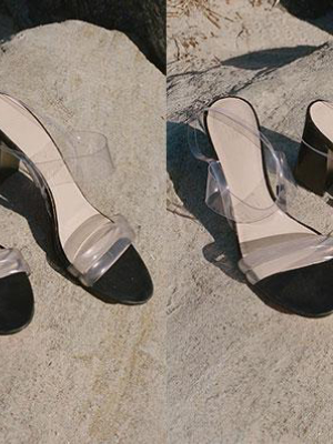 Laurel Sandal, Clear Vinyl