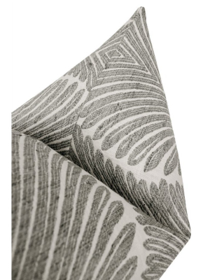 Musgrove Chenille Charcoal Pillow