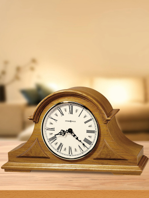 Howard Miller 635106 Howard Miller Burton Mantel Clock 635106 Golden Oak