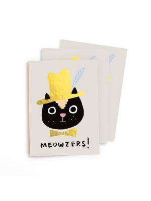 Mini Cards - Meowzers