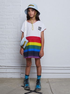 Good Vibes Rainbow Dress