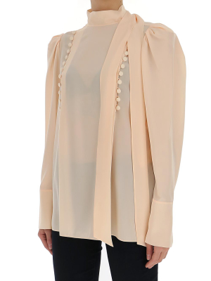 Givenchy Buttoned Blouse