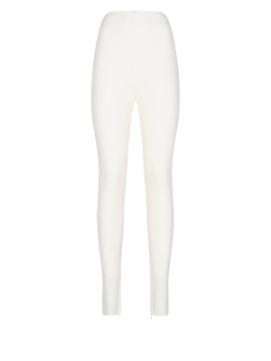 Jil Sander Ribbed Knit Leggings