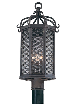 Los Olivos Post Lantern Medium By Troy Lighting