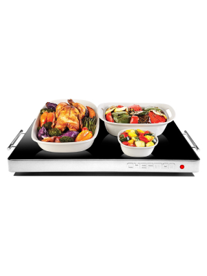 Chefman Electric Glass Hot Plate With Temperature Control