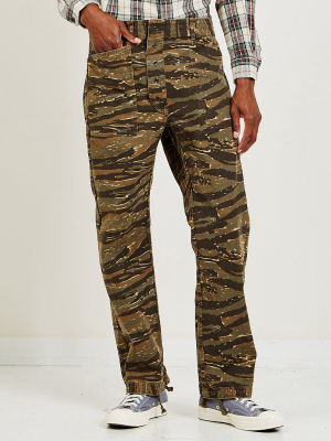 Reversible Camo Canvas Pant