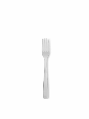 Alessi Knifeforkspoon Dessert Fork - Set Of 6 - Silver