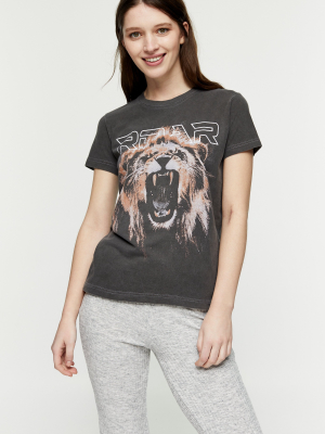 Black Roar Tiger T-shirt