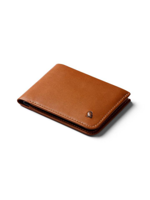 Bellroy Hide & Seek Leather/ Rfid Wallet Lo- Caramel