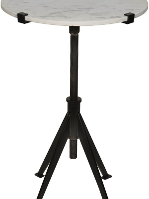 Edith Adjustable Side Table In Various Colors