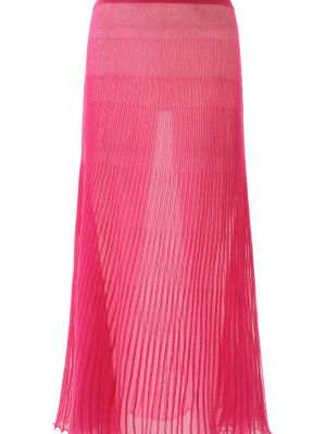 Jacquemus Helado Pleated Skirt