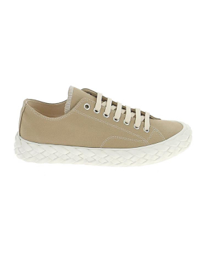 Jil Sander Woven Sole Lace-up Sneakers