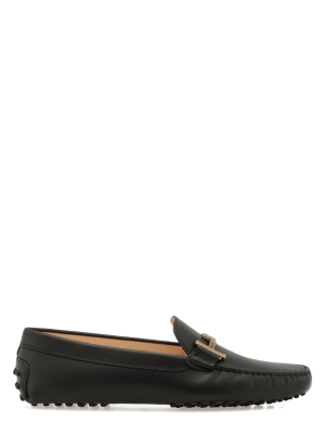 Tod's Double T Plaque Loafers