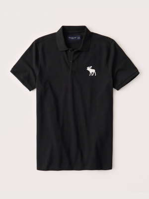 Exploded Icon Stretch Polo