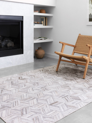 Lt Grey/ Ivory Maddox Rug