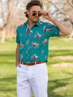 The Giddy Down | Country Club Polo Hawaiian Shirt